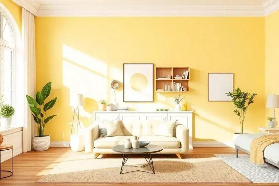 Tons de Amarelo Claro para Pintar Parede: Inspire-se Agora!