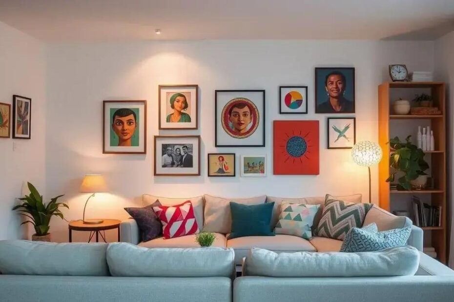 Como decorar uma parede branca sem gastar muito: dicas criativas